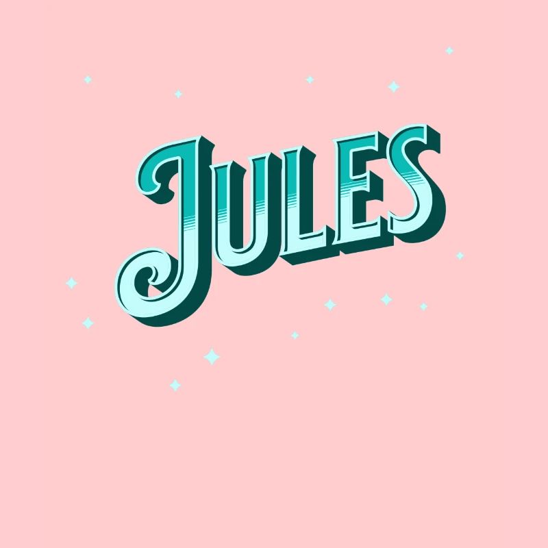 Jules name personalized