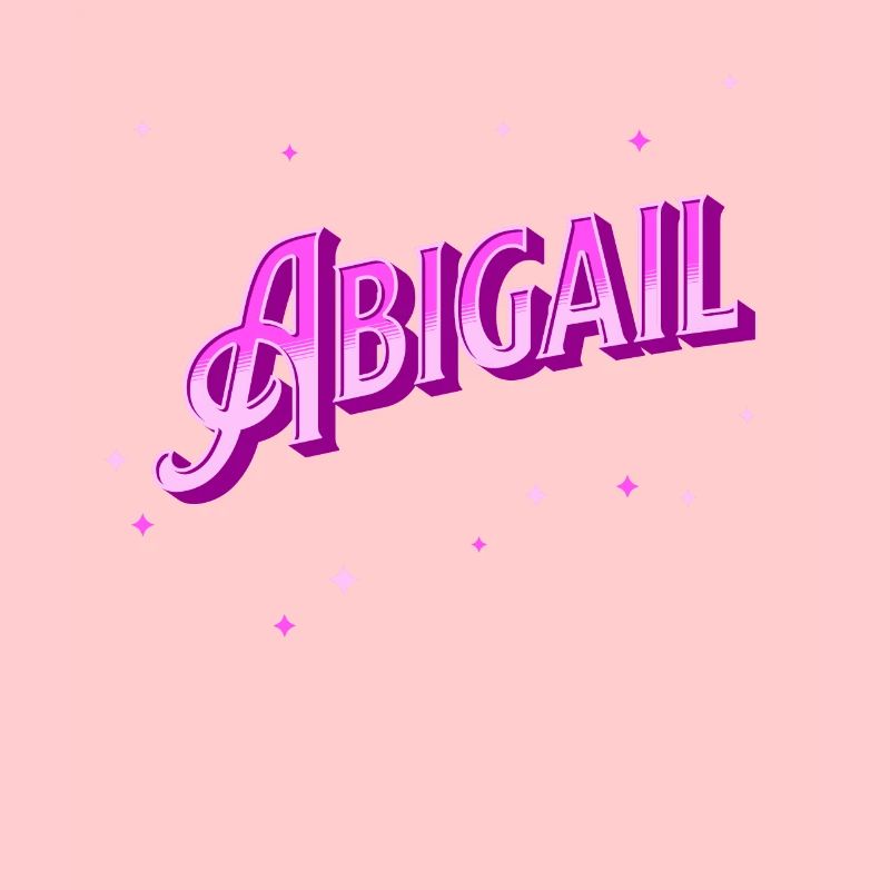 Abigail name personalized