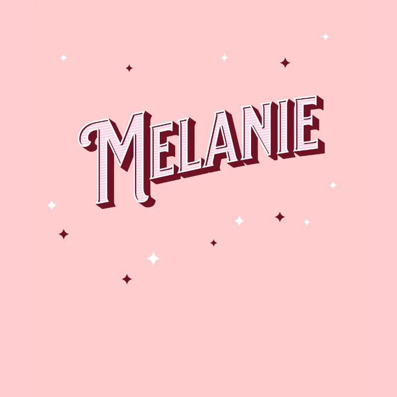 Melanie name personalized
