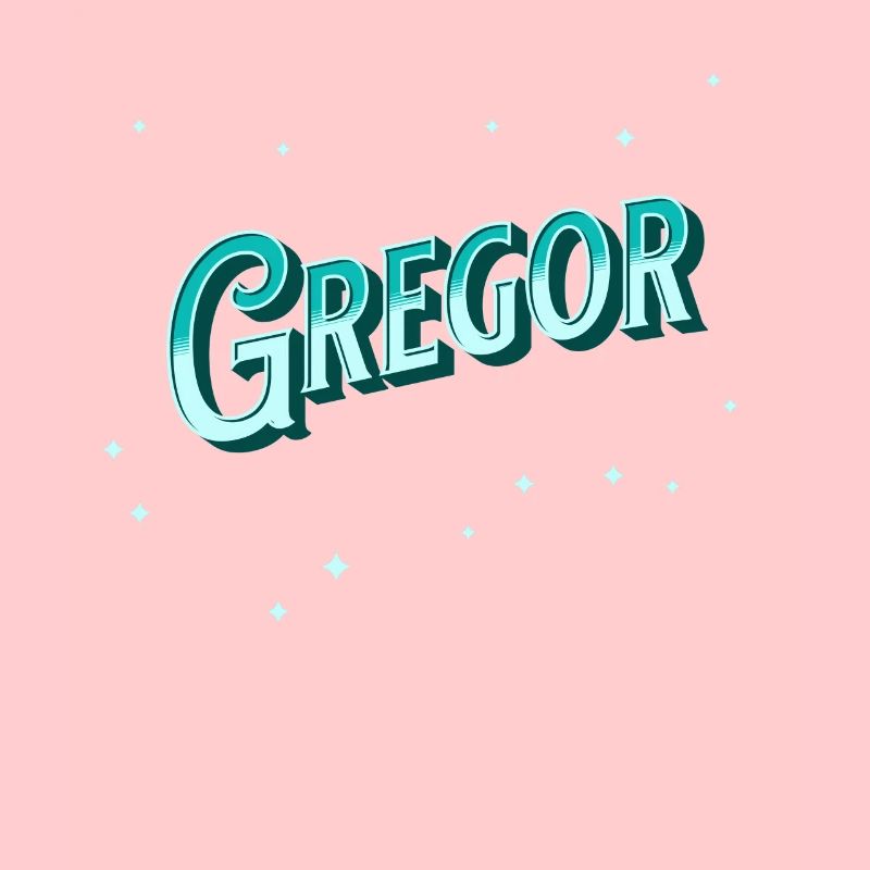 Gregor name personalized
