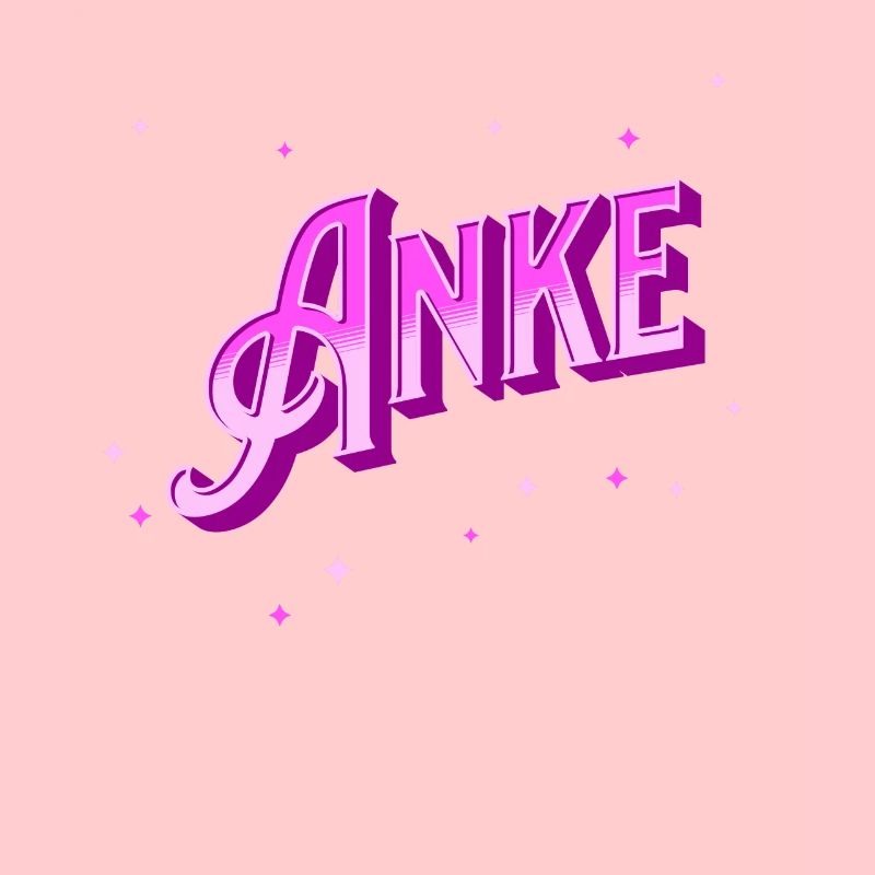 Anke name personalized