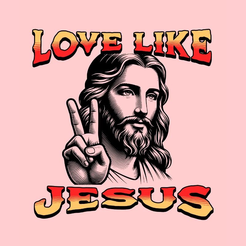 Aimer comme Jésus à l’occidentale Visage de Jésus