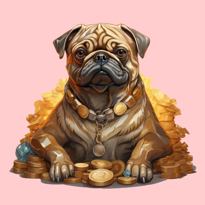 Pug Gold Digger