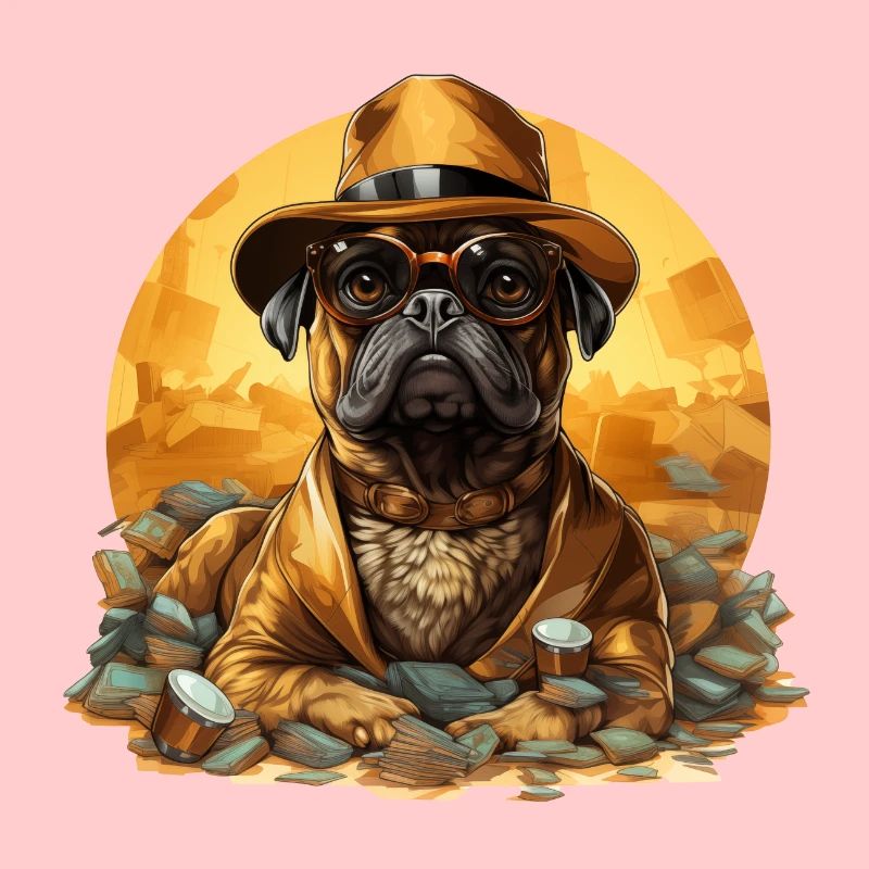 Mops Gold Digger
