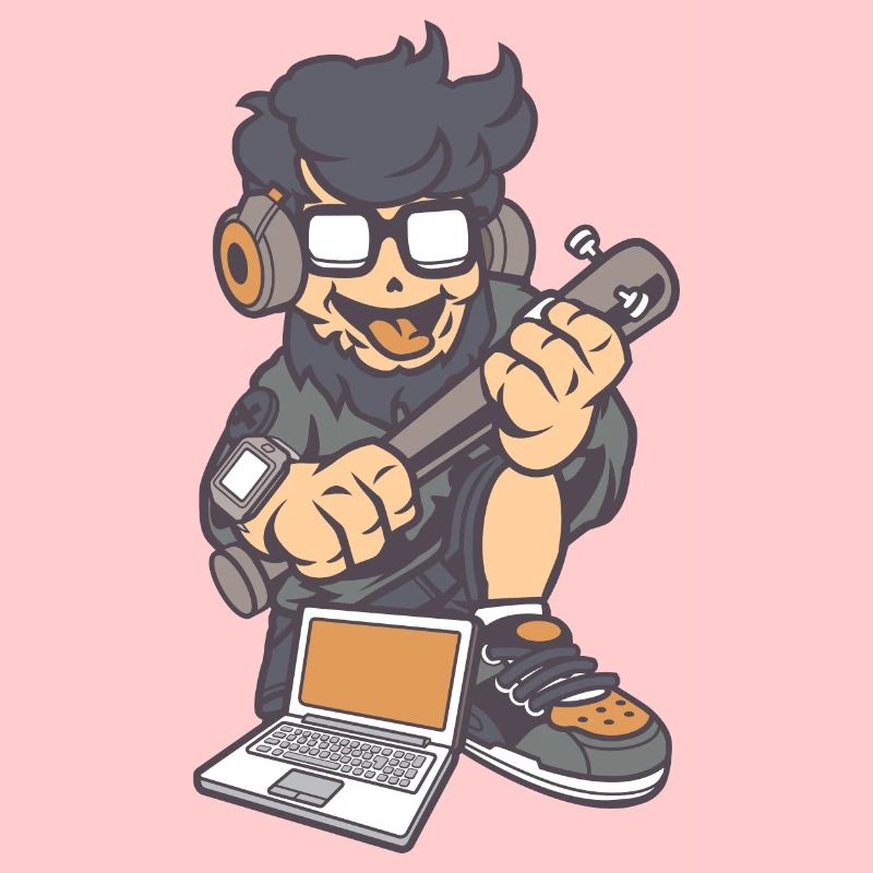 Jugendlicher Technik