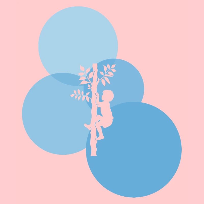 Kletterer Aufstieg Baumklettern