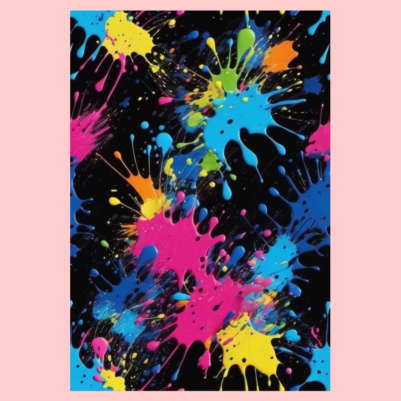 taches de couleur, éclaboussure, couleur, blobs, coloré