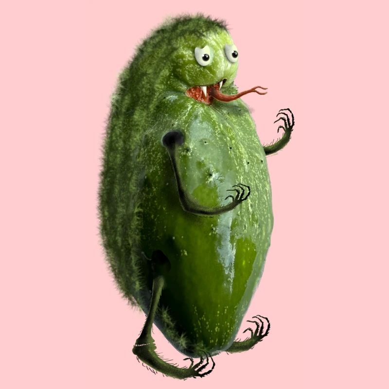 Le monstre du concombre