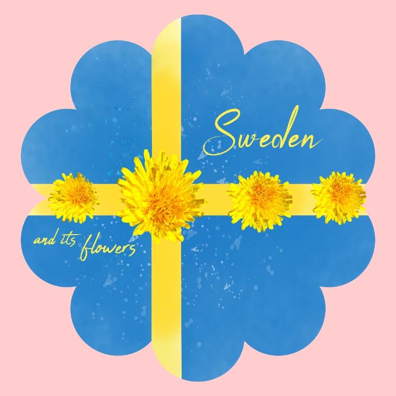 Suède Fleurs Solstice d’été