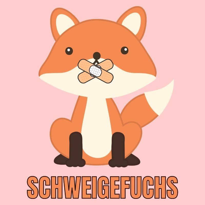 Süßer Schweigefuchs Leisefuchs Lehrerin Schule
