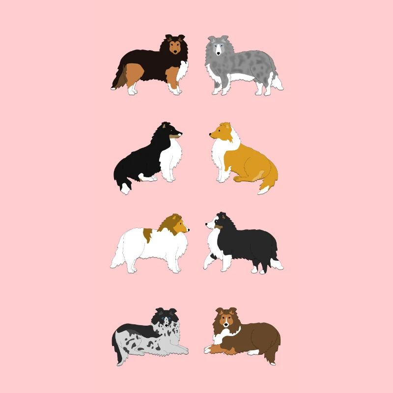 Shelties Hochformat