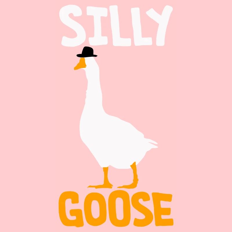Silly Goose with a hat