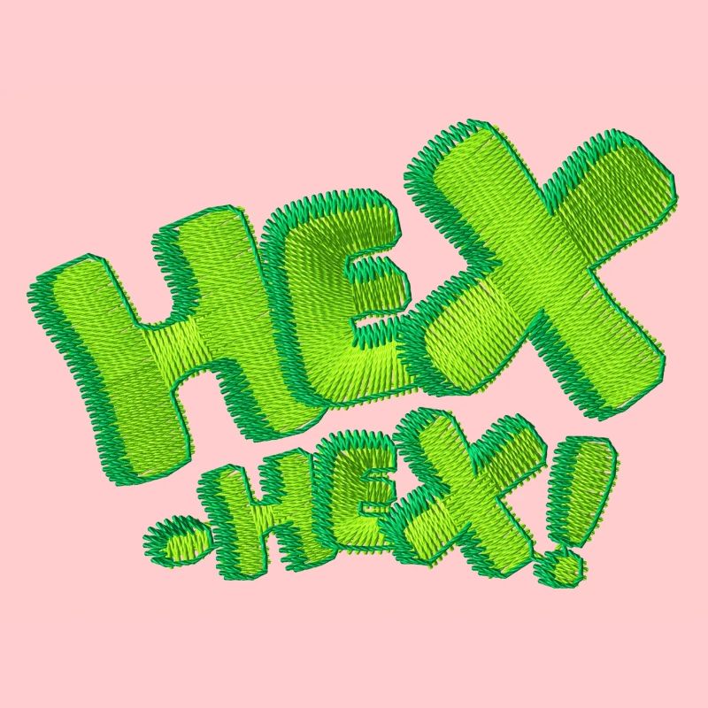 Bibi Blocksberg Hex Hex Grün Stick