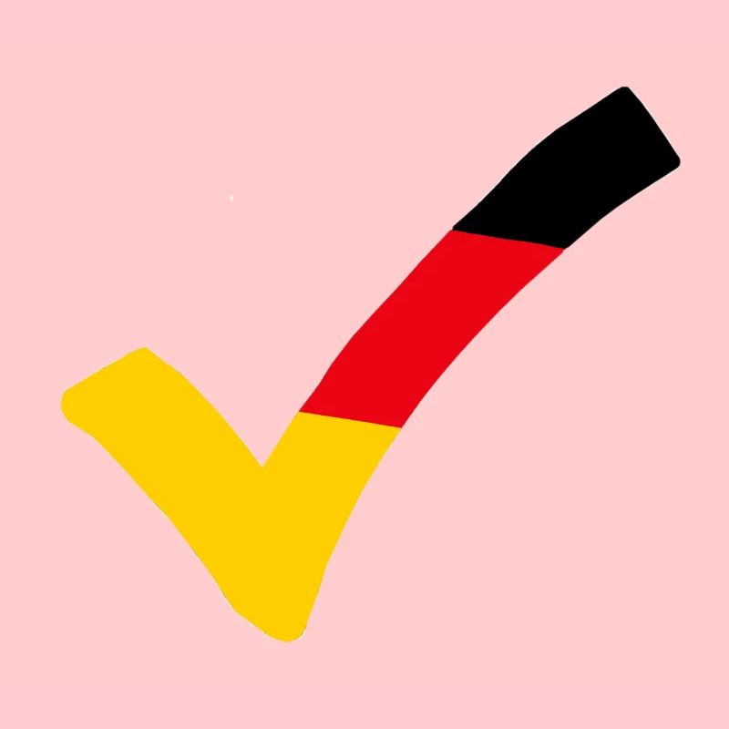 Hook Germany black-red-gold Check BRD