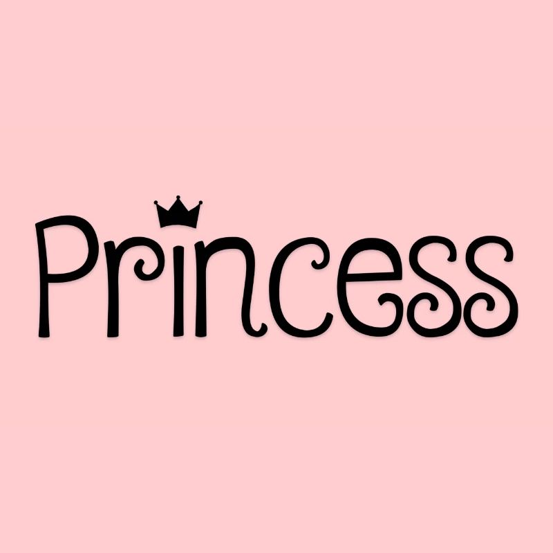 Princesse lettrage (princesse)