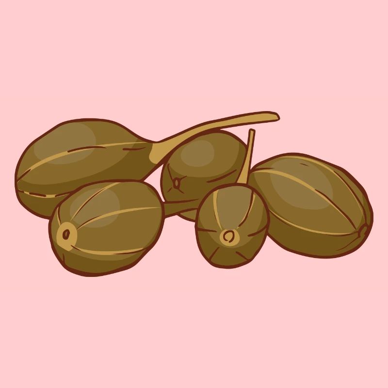 Capers caper bush