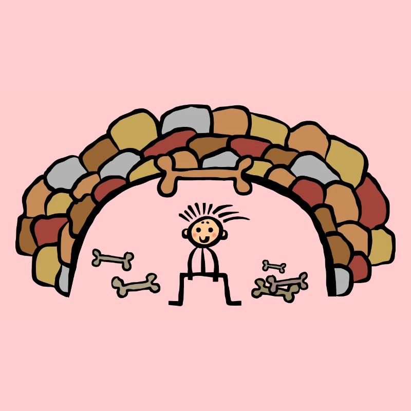 Evolution Cave Caveman