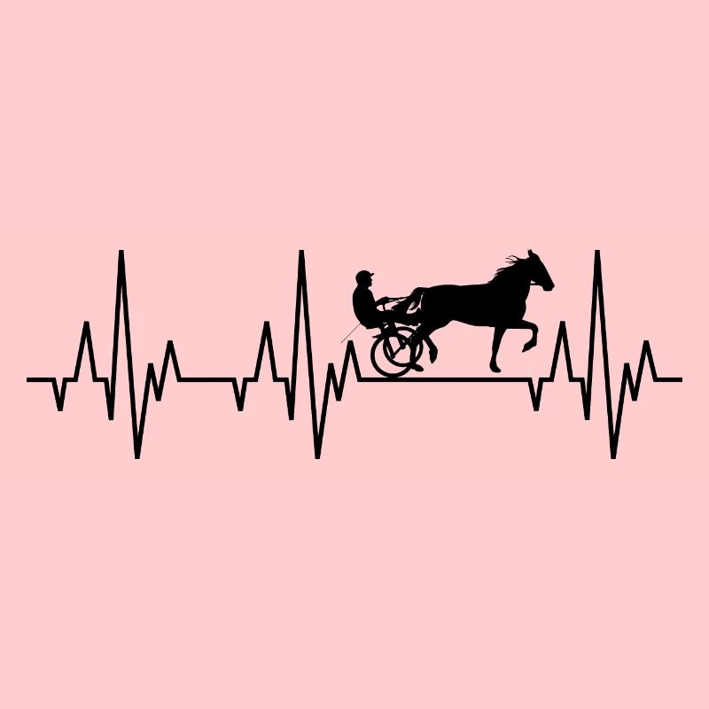 Heartbeat ECG harnais de course cheval de course
