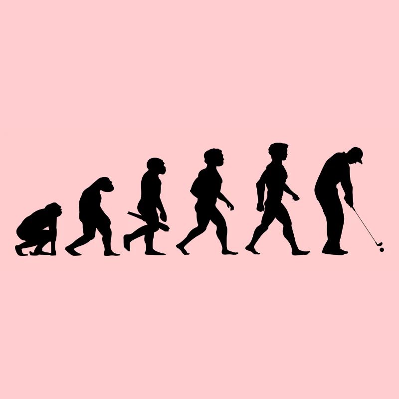 Evolution Golf Golfer Golfspieler Golfplatz