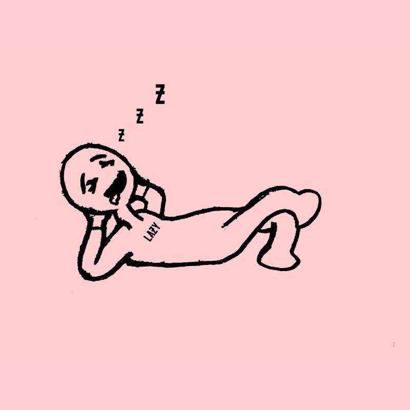 lazy guy