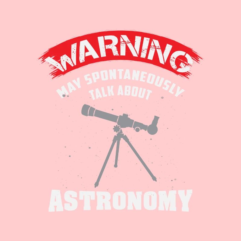 Warnung kann über Astronomie sprechen