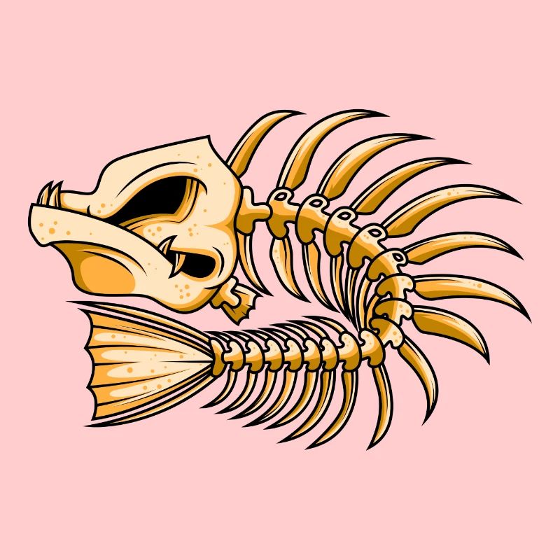 arêtes de poisson poisson squelette