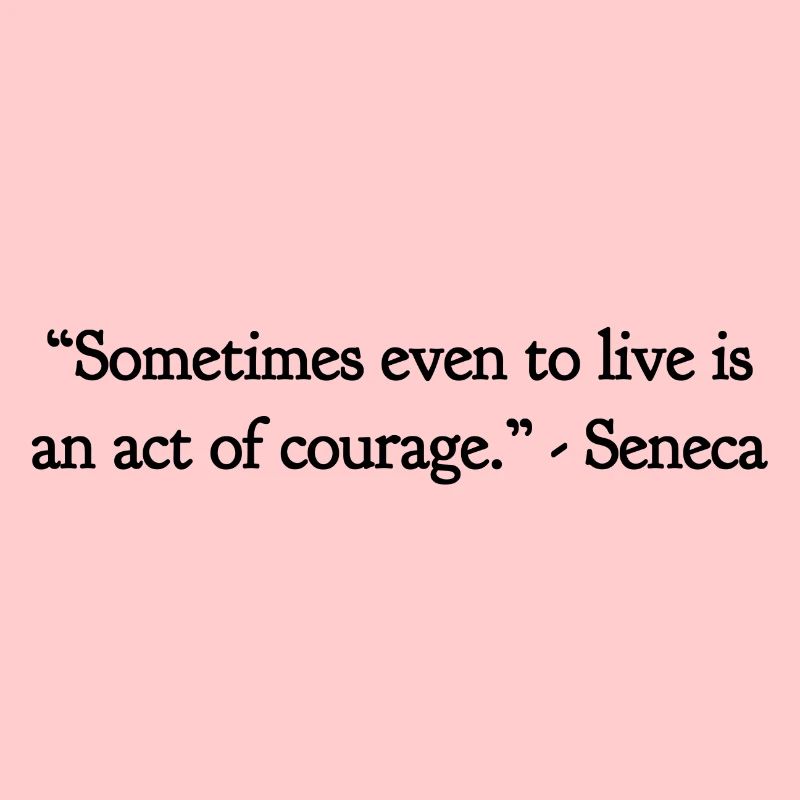 Un acte de courage