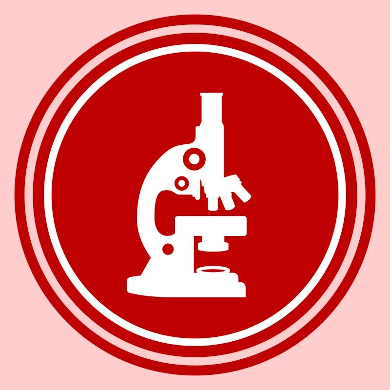 Icône d’icône de microscope