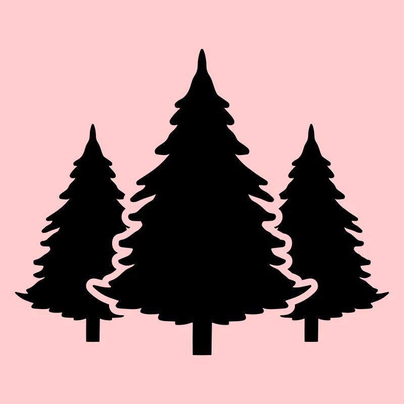Sapin de forêt d’arbres