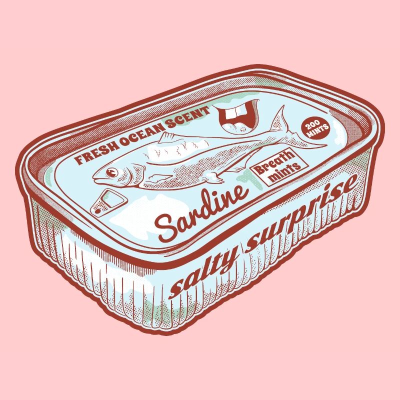 Funny Fish scented breath mints