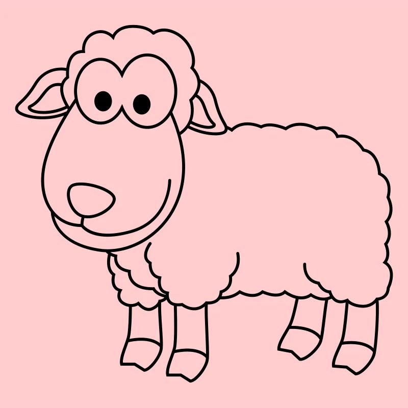 Mouton Comic Animal