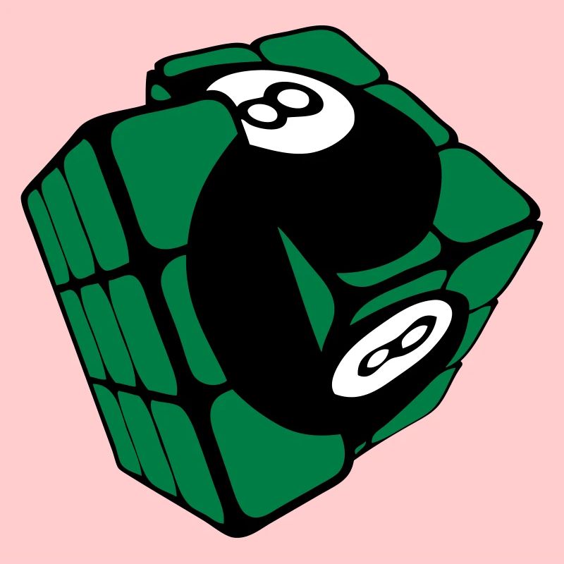 cube billard boule rubi forme