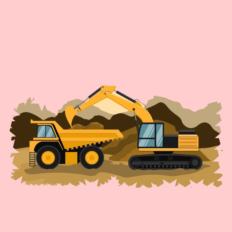 Bagger Kipper Geschenk Geschenkidee