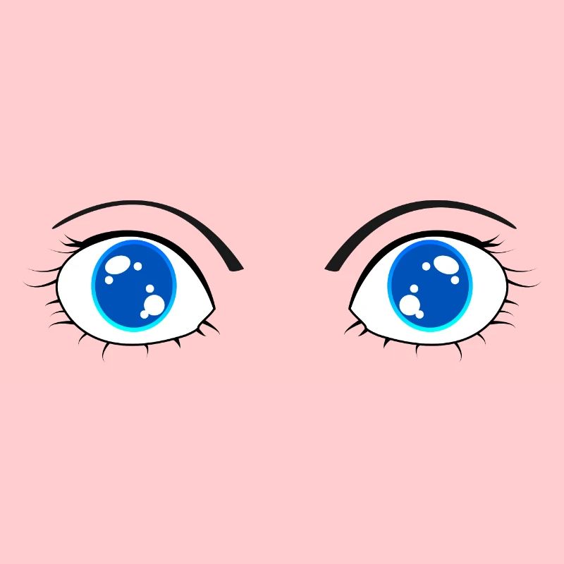 yeux bleus