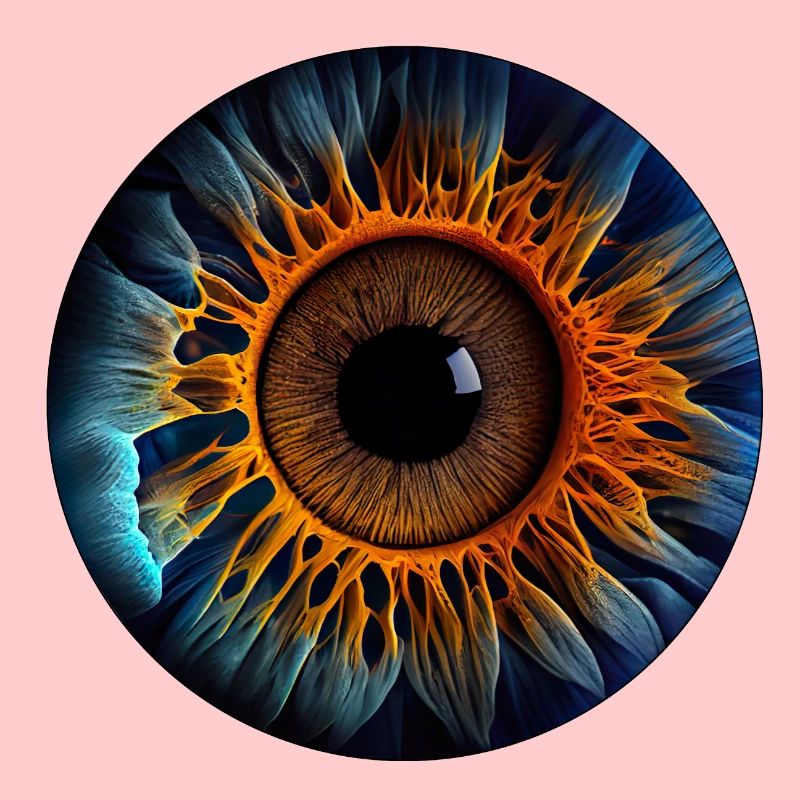 Eine Iris als biometrisches Identifikationssystem