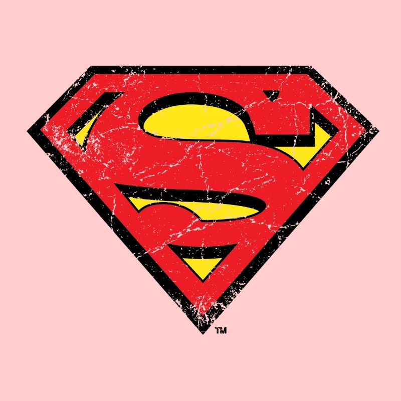 Superman S-Shield Logo vintage