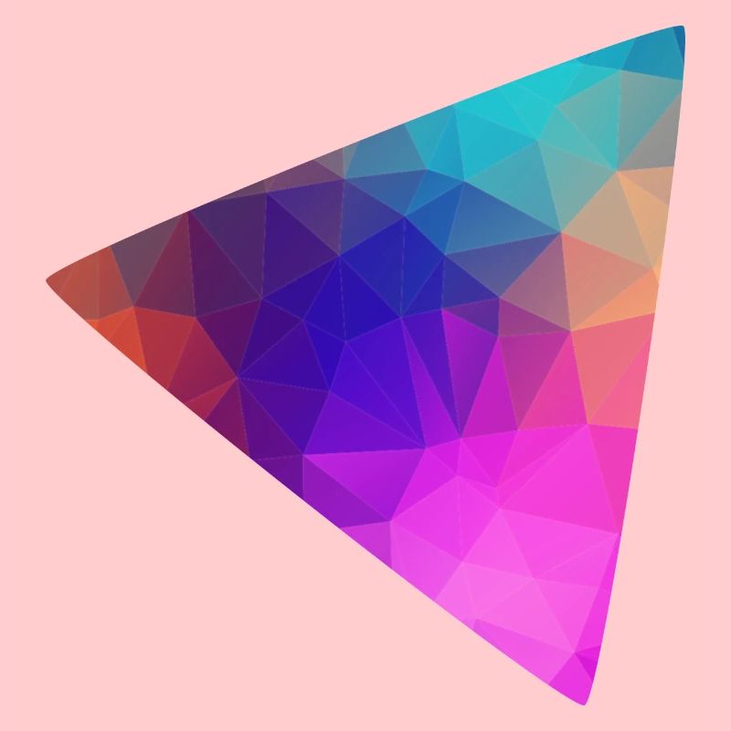 Triangle coloré