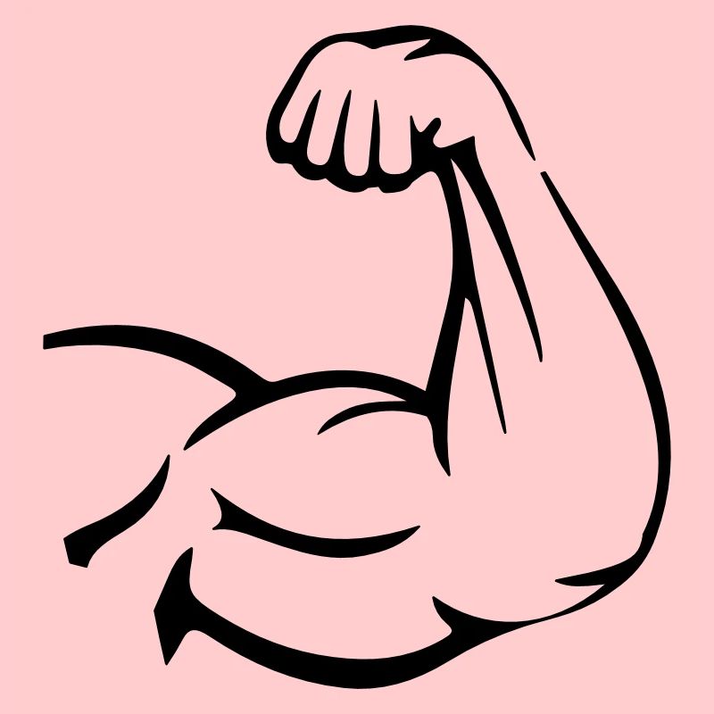 Arm muscles biceps