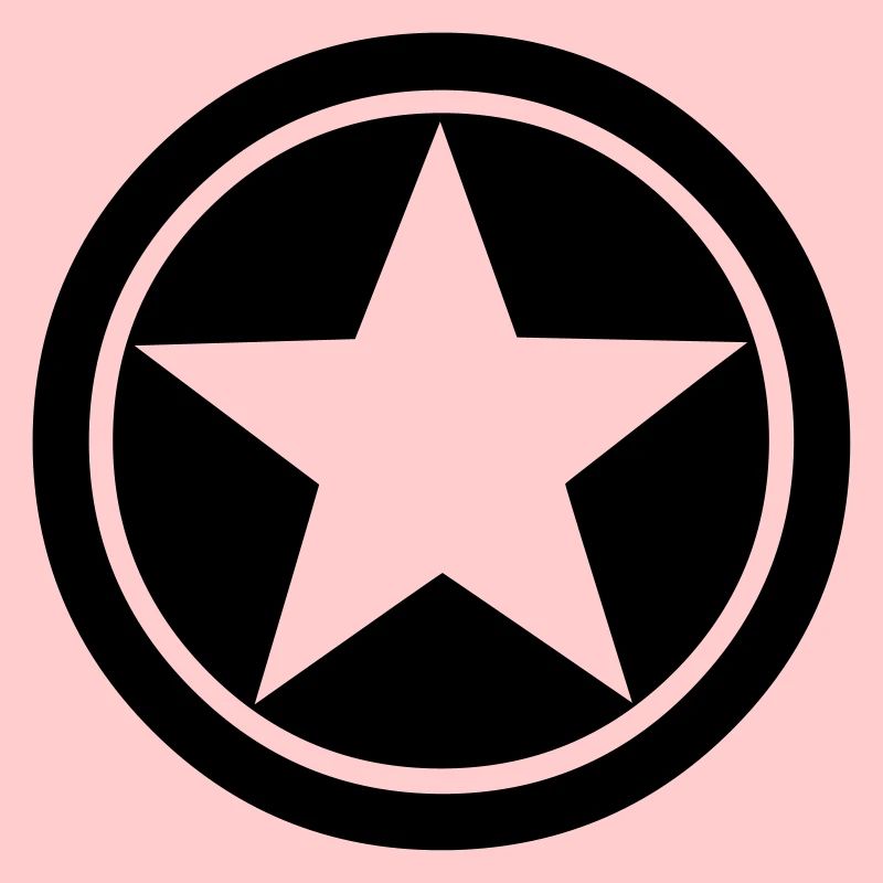 Cercle symbole étoile