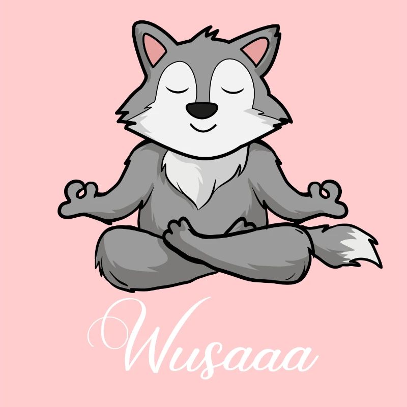 Wolf Auszeit Durchatmen Wusaaa