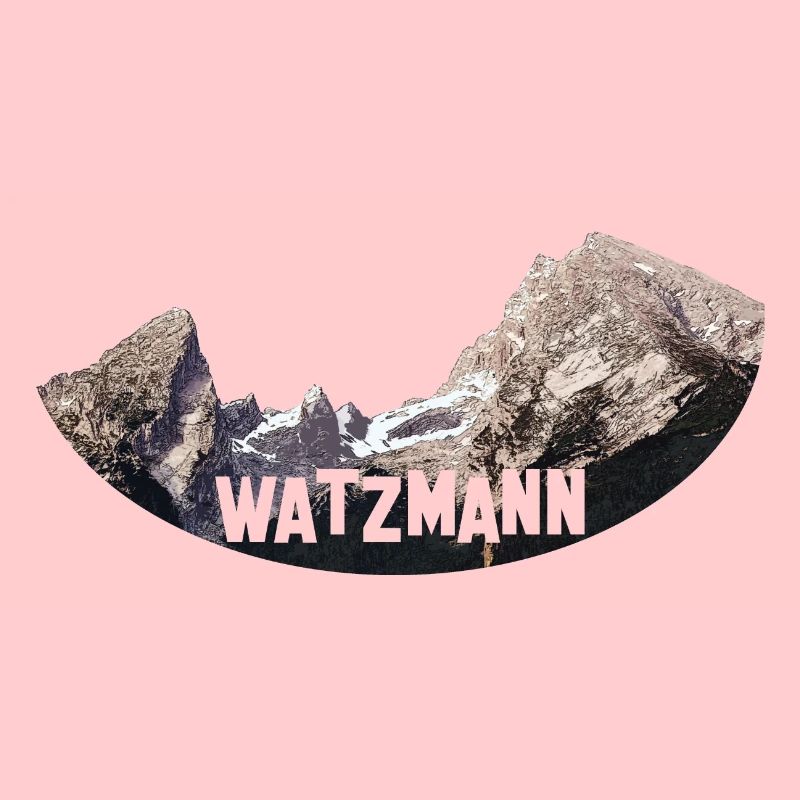 Watzmann with writing