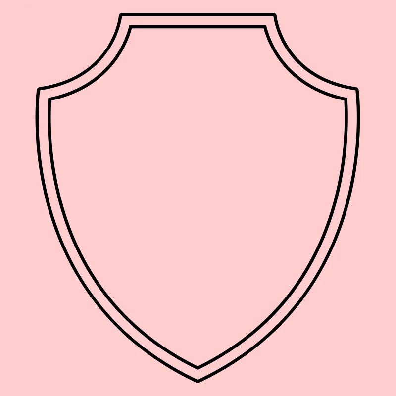 Blason panneau vide