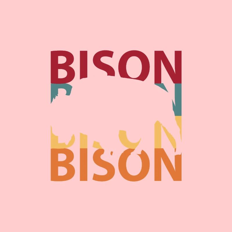 Bison Büffel