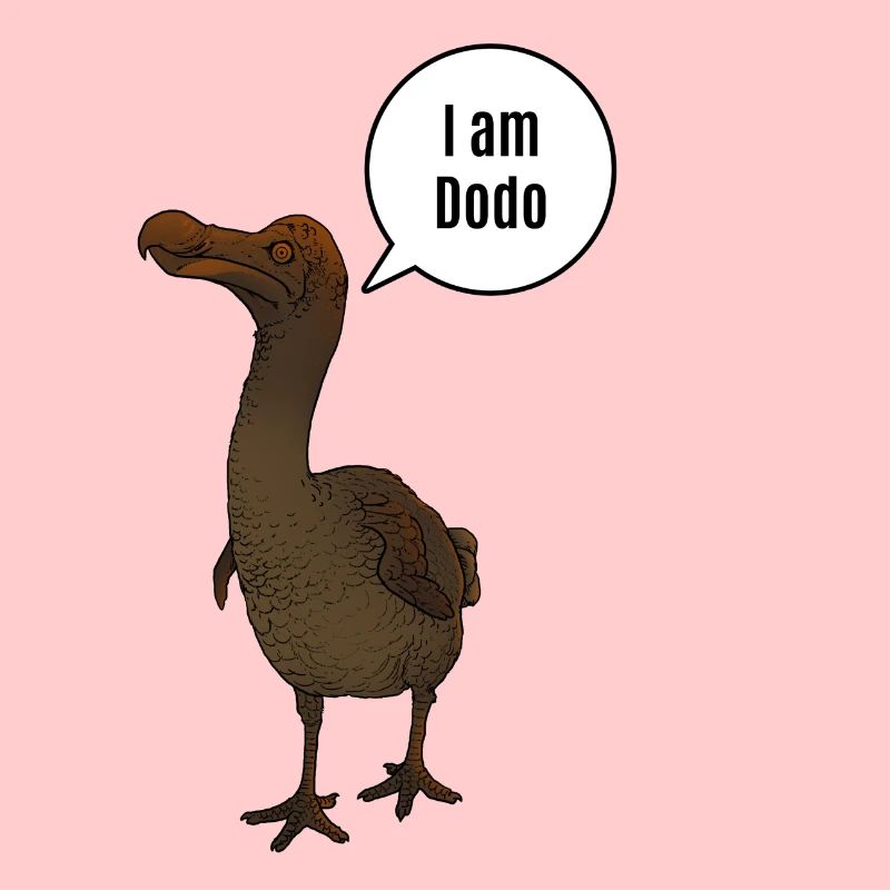 Dronte Dodo Doudo Dudu ausgestorben Vogel