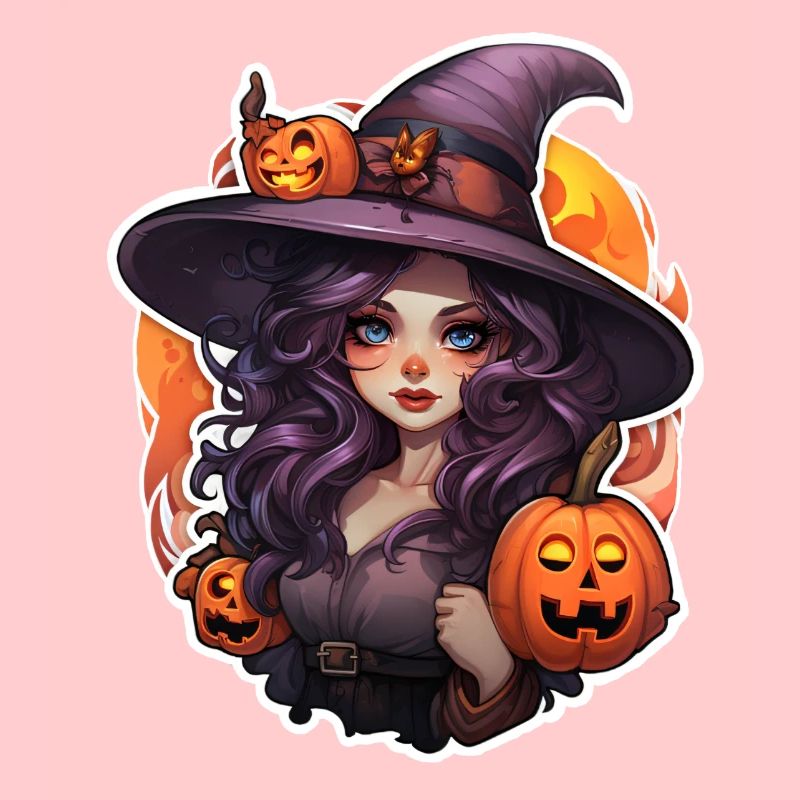 Sorcière d’Halloween 3