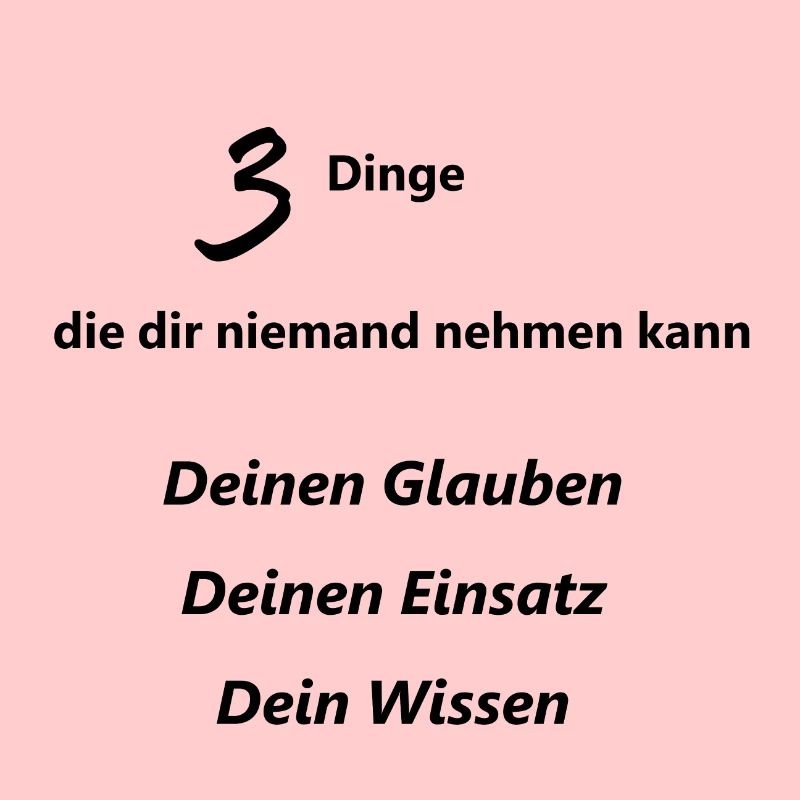 Glaub an dich