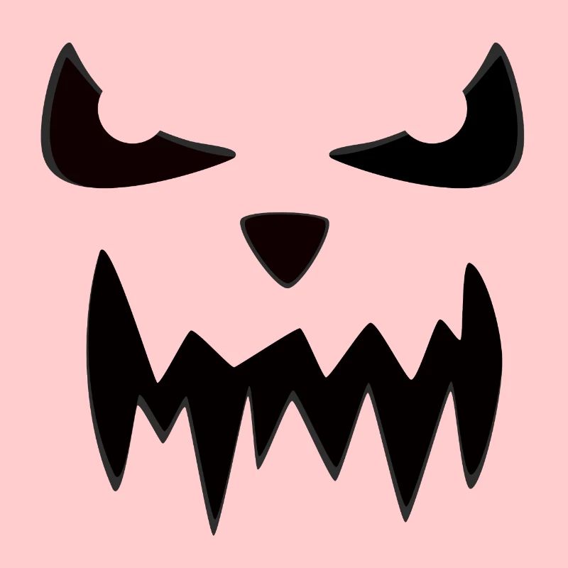 Visage effrayant Halloween