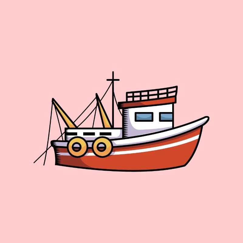 Fischkutter Schiff Boot Meer Motiv