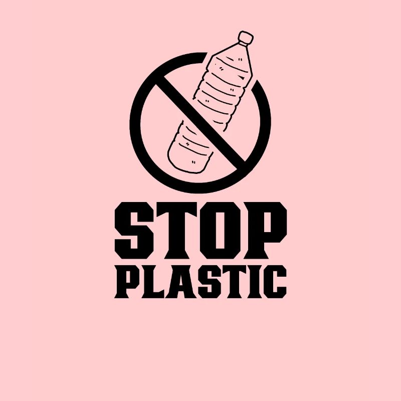 Stop plastic plastic waste plastic pollution