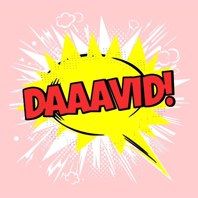 David Nom drôle bulle de dialogue Daaavid !